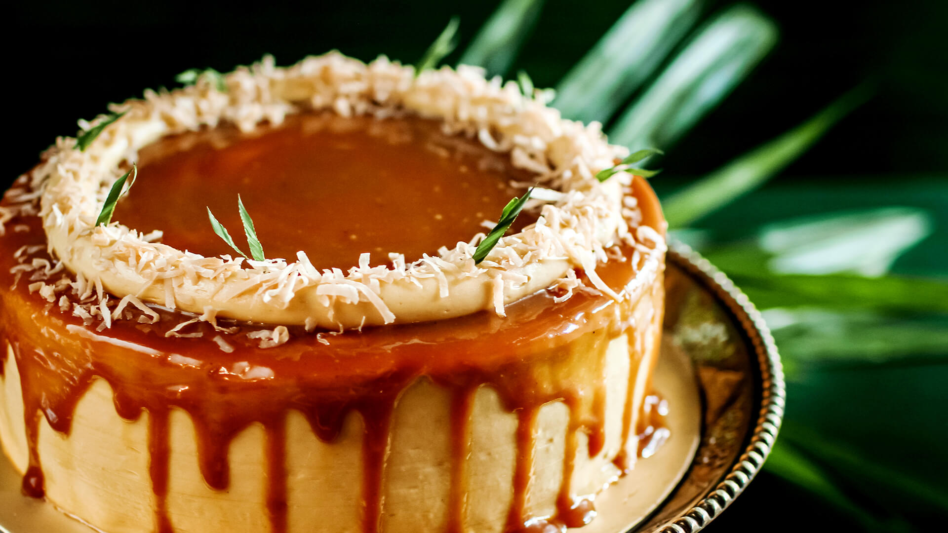 pandan-gula-melaka-cake